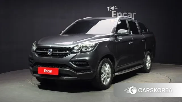 Ssangyong Rexton Sports 2021 Серый из Кореи