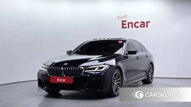 BMW 5 Series (G30) 2021 Черный из Кореи