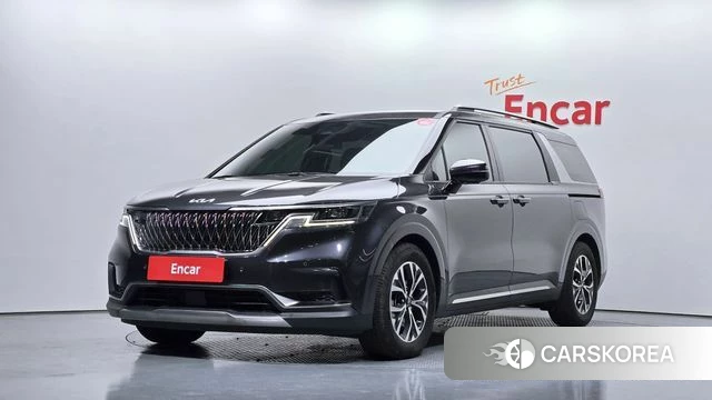 Kia Carnival 4th generation 2021 Серый из Кореи