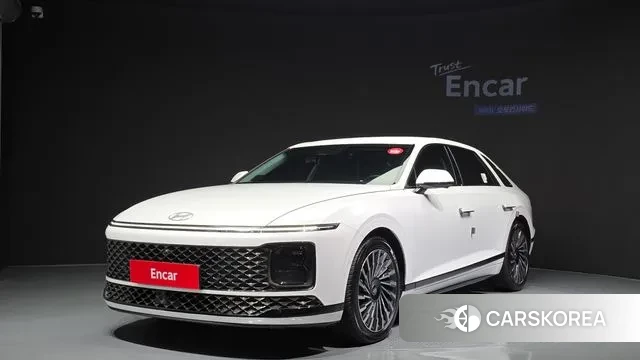 Hyundai Grandeur Hybrid (GN7) 2023 Белый из Кореи