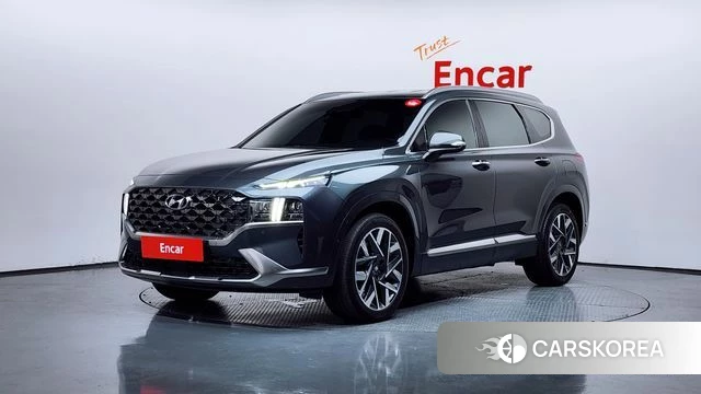 Hyundai The New Santa Fe 2021 Серый из Кореи