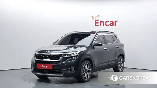 Kia Seltos 2021 Серый из Кореи
