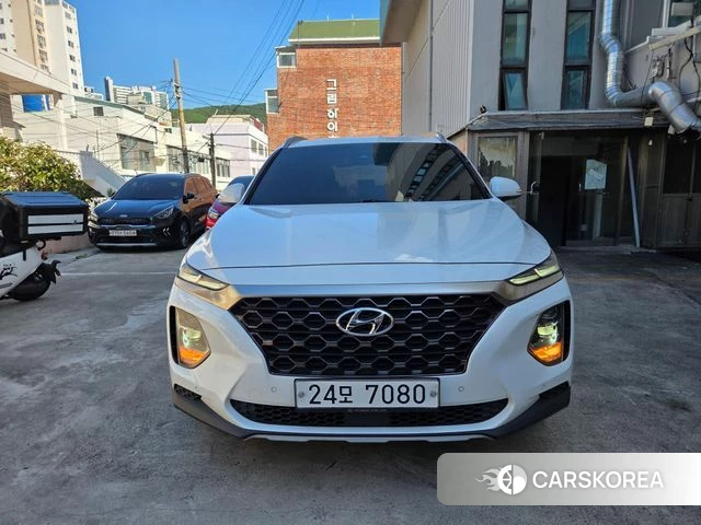 Hyundai Santa Fe TM 2018 Белый из Кореи