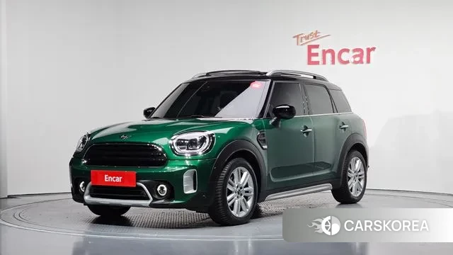 Mini Cooper Countryman 2020 Зеленый из Кореи