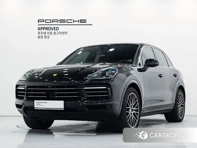Porsche Cayenne (PO536) 2023 Черный из Кореи