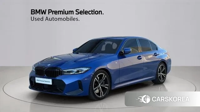 BMW 3 Series (G20) 2023 Синий из Кореи