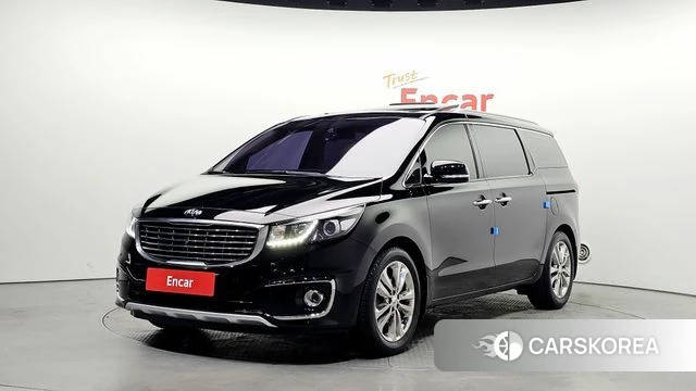 Kia All New Carnival 2018 Черный из Кореи