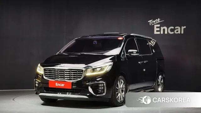 Kia The New Carnival 2018 Черный из Кореи