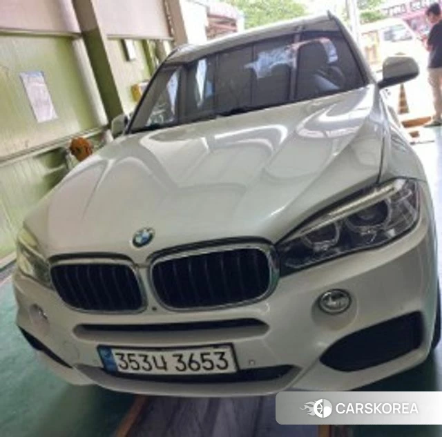 BMW X5 (F15) 2018 Белый из Кореи