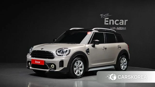 Mini Cooper Countryman 2022 Серебристо-серый из Кореи