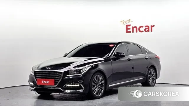 Genesis G80 2018 Черный из Кореи