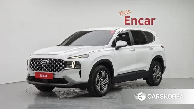 Hyundai The New Santa Fe 2021 Белый из Кореи