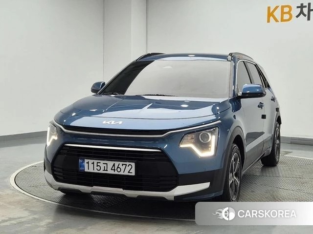 Kia Di Ol Nu Niro 2022 Синий из Кореи