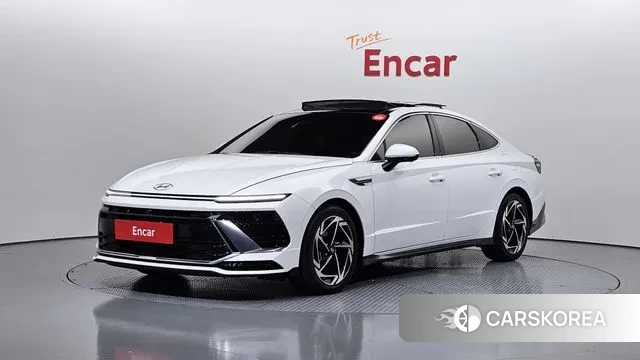 Hyundai Sonata D Edge Hybrid (DN8) 2023 Белый из Кореи