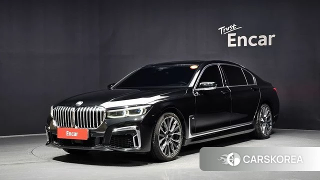 BMW 7 Series (G11) 2020 Черный из Кореи