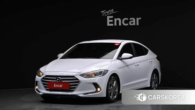 Hyundai Avante AD 2018 Белый из Кореи