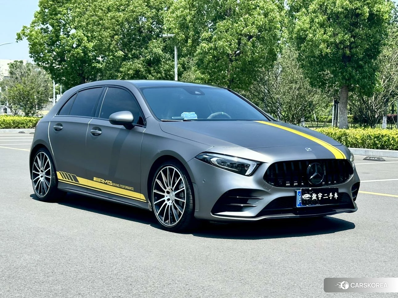 Mercedes-Benz Class A AMG (imported) 2021 Темно-серый из Китая