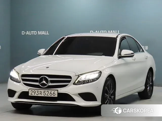 Mercedes-Benz C-Class W205 2020 Белый из Кореи
