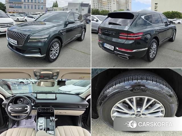 Genesis GV80 2022 Темно-зеленый из Кореи