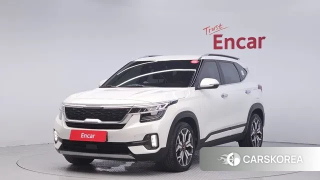 Kia Seltos 2022 Белый из Кореи
