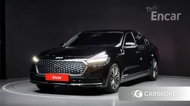 Kia The New K9 2nd generation 2022 Черный из Кореи