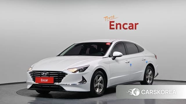 Hyundai Sonata (DN8) 2019 Белый из Кореи
