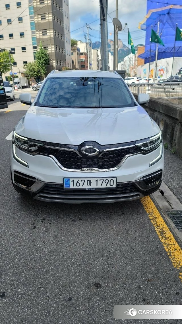 Renault Korea (Samsung) The New QM6 2022 Белый из Кореи