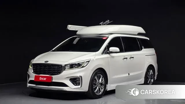 Kia The New Carnival 2019 Белый из Кореи