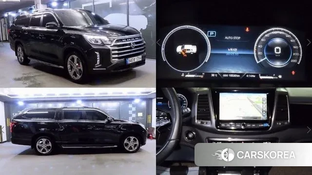 Ssangyong The New Rexton Sports Cannes 2022 Черный из Кореи