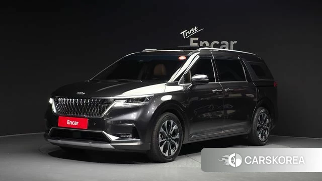 Kia Carnival 4th generation 2021 Серый из Кореи