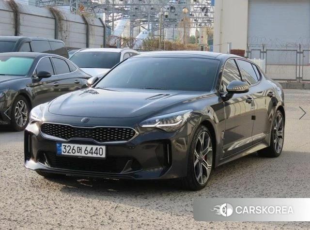 Kia Stinger 2019 Серый из Кореи