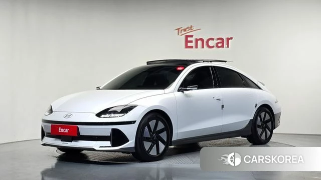 Hyundai Ionic 6 2024 Белый из Кореи