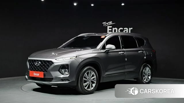 Hyundai Santa Fe TM 2019 Серый из Кореи