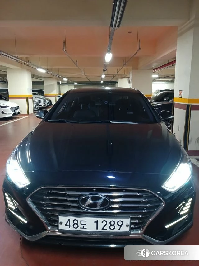 Hyundai Sonata New Rise 2019 Черный из Кореи