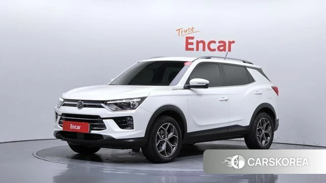 Ssangyong Beautiful Korando 2021 Белый из Кореи