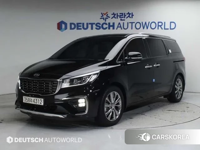 Kia The New Carnival 2018 Черный из Кореи