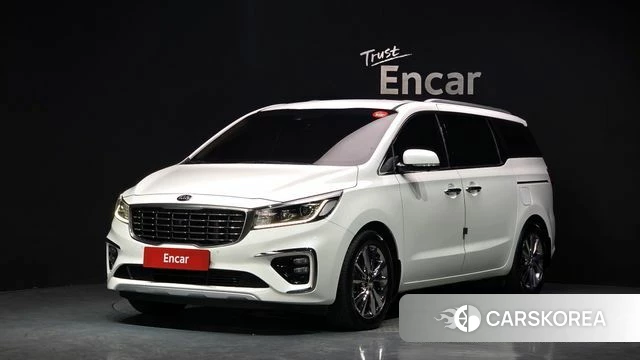 Kia The New Carnival 2019 Белый из Кореи