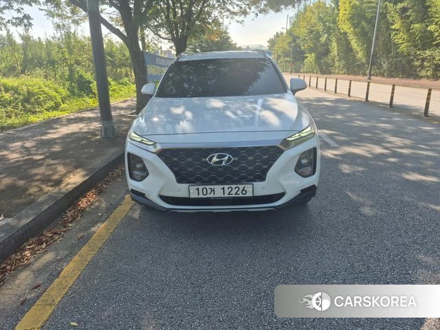 Hyundai Santa Fe TM 2019 Белый из Кореи