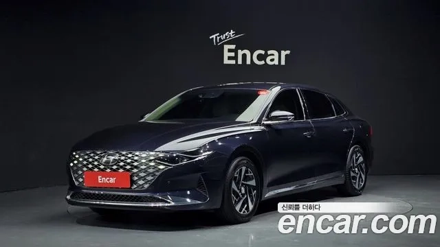 Hyundai The New Grandeur IG Hybrid 2021 Синий из Кореи
