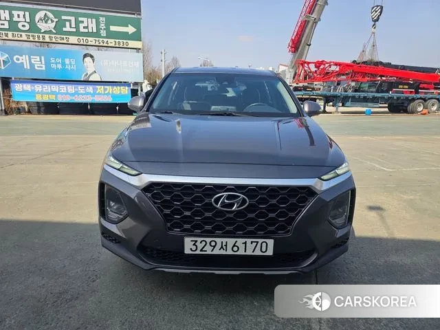 Hyundai Santa Fe TM 2020 Серый из Кореи