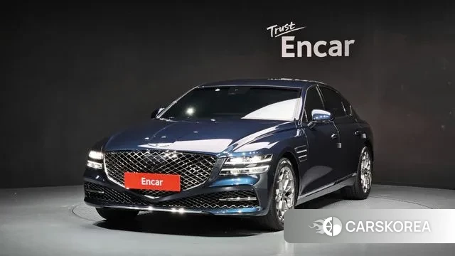 Genesis G80 (RG3) 2021 Синий из Кореи