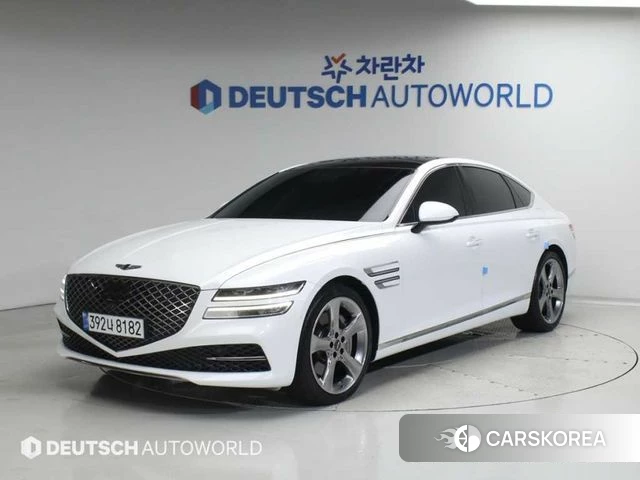 Genesis G80 (RG3) 2021 Белый из Кореи
