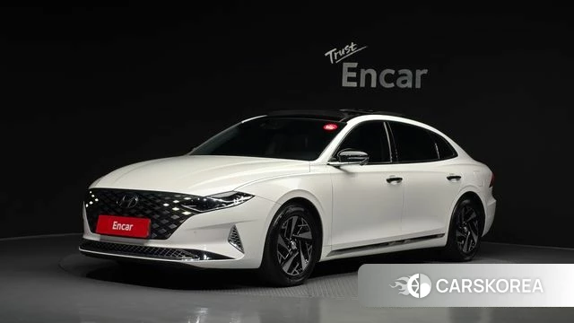 Hyundai The New Grandeur IG Hybrid 2020 Белый из Кореи