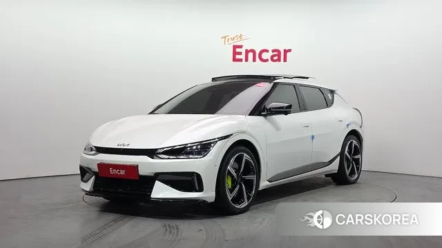 Kia EV6 2023 Белый из Кореи