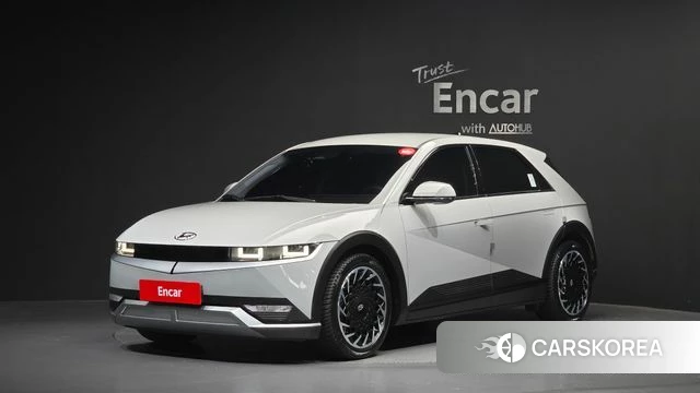 Hyundai Ionic 5 2022 Серебристо-серый из Кореи