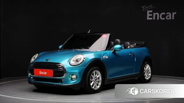 Mini Cooper Convertible 2018 Синий из Кореи