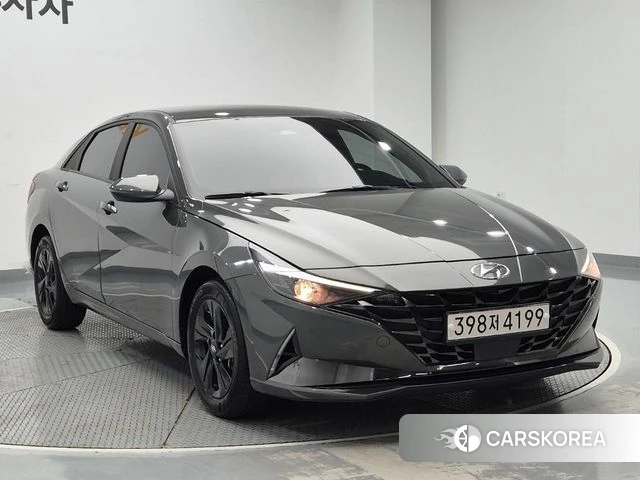 Hyundai Avante Hybrid (CN7) 2023 Серый из Кореи