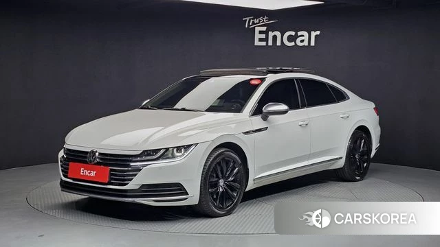 Volkswagen Arteon 2018 Белый из Кореи