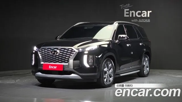 Hyundai Palisade 2021 Черный из Кореи