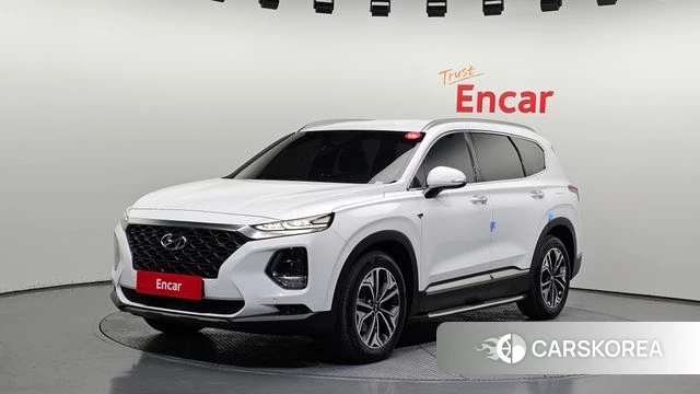 Hyundai Santa Fe TM 2018 Белый из Кореи